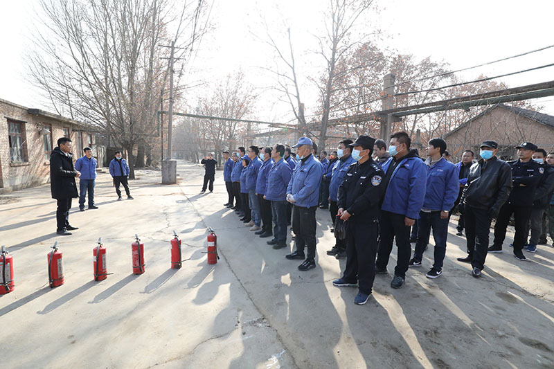星火機床公司開展消防安全培訓與滅火應急演練 星火機床公司開展消防安全培訓與滅火應急演練