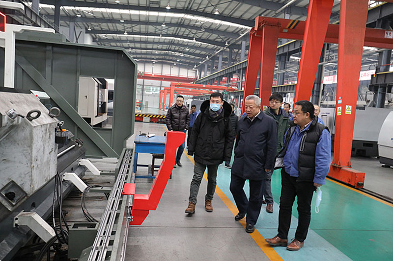 甘肅省機械科學研究院領導來公司調研 甘肅省機械科學研究院領導來公司調研