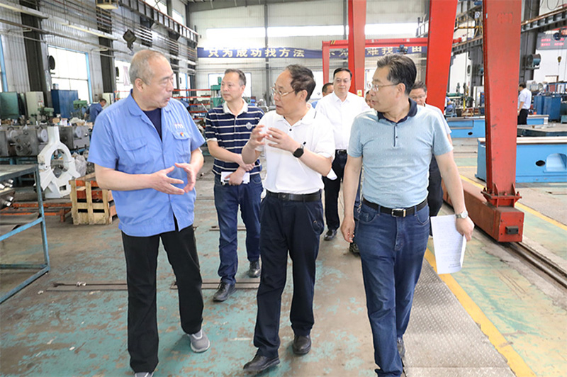 天水市政協調研星火機床公司循環經濟工作 天水市政協調研星火機床公司循環經濟工作