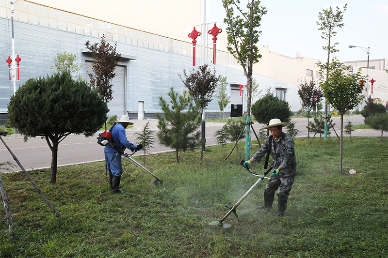 星火機床物業公司組織員工開展環境整治整頓清掃 星火機床物業公司組織員工開展環境整治整頓清掃