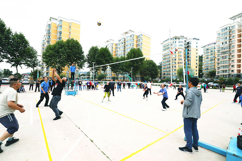 星火機床公司職工排球比賽拉開帷幕 星火機床公司職工排球比賽拉開帷幕