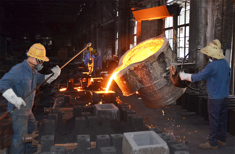 星火機床公司國慶節假期生產現場掃描